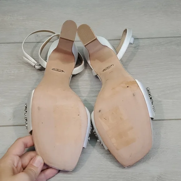 Badgley Mischka Womens Heels Sandals shoes sz 9.5 - Picture 10 of 12